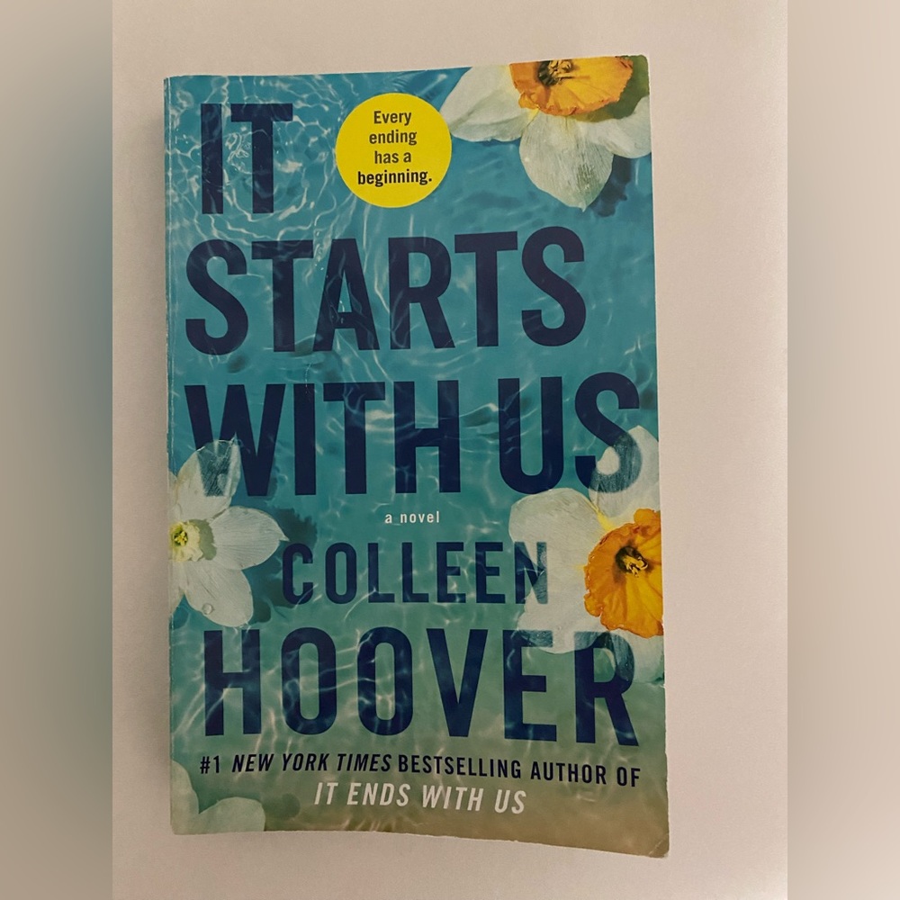 2 books for sale ONLY selling together “IT ENDS WITH US” and “IT STARTS WITH US”